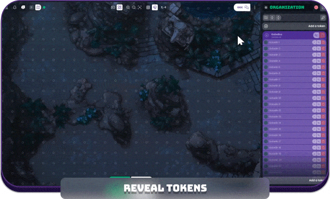 Minimal Boards: Reveal tokens